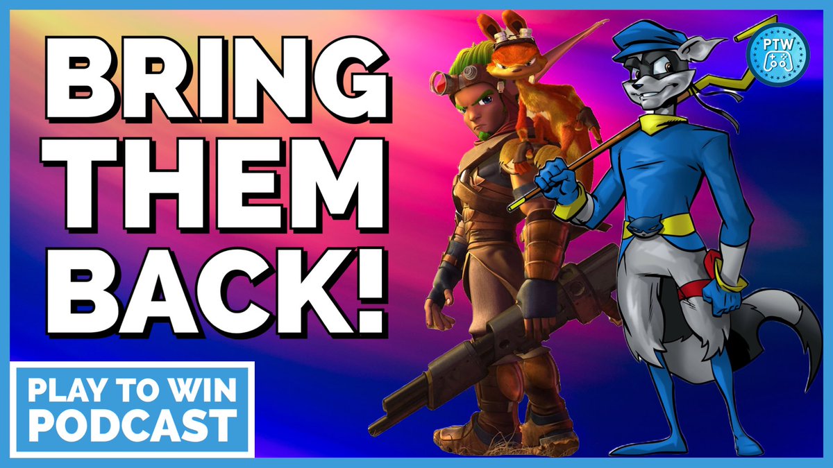 playtowingame's tweet photo. We want Jak & Daxter to come back, as well as Sly Cooper! Hear our pleas to Sony and PlayStation in this segment from the latest episode of the Play To Win #podcast!
Watch: https://t.co/QpokM4yHjA
#PlayStation #PS4 #PS5 #BringBackJak #BringBackSly https://t.co/caHlEsqUZA