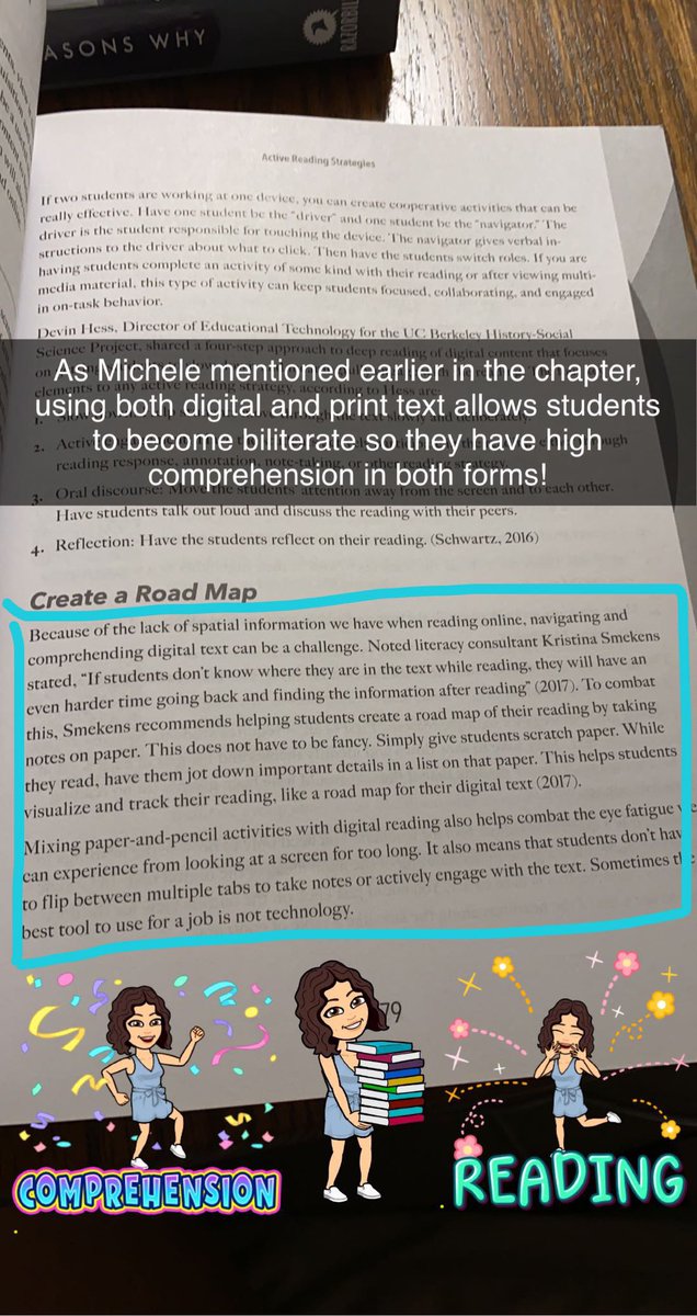 averylrees's tweet image. By combining both forms of content delivery, print and digital, we are checking off all the boxes for our students and how they learn! What lacks with technology comprehension can be improved by using print strategies and vice versa! #BookSnaps #TeacherByTrine #PerfectBlendBook