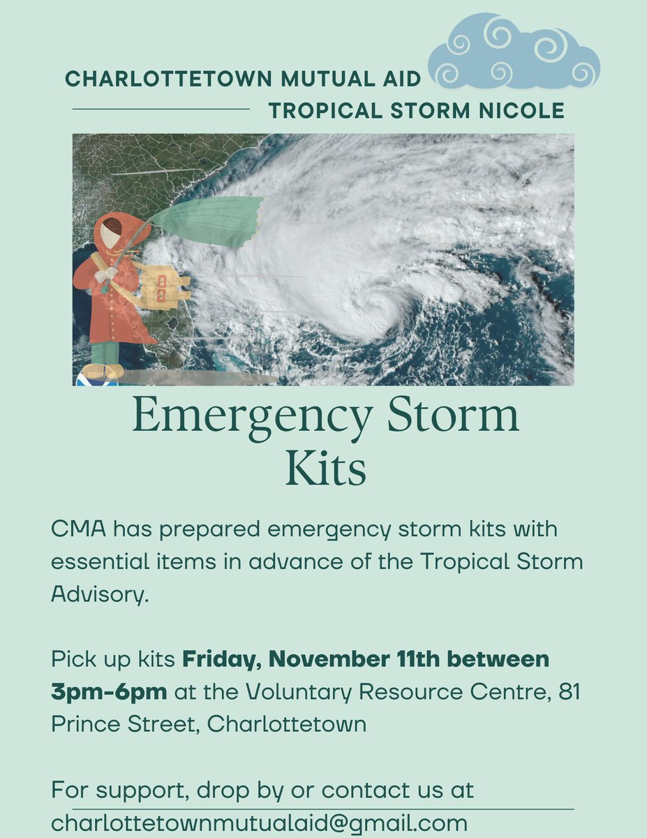 Nouhad_m's tweet photo. @ChtownMutualAid will be setup at the Voluntary Resource Center tomorrow, Nov 11th from 3pm-6pm to distribute emergency storm kits with essential items! Drop by or email us for support. Stay safe this weekend and check-in on each other💛 https://t.co/EYsXZHRPBn