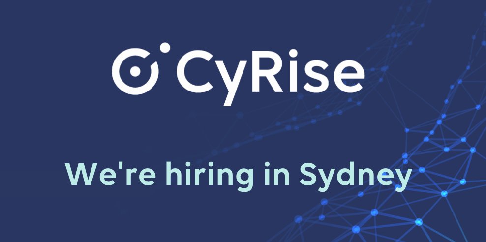 cyriseco's tweet photo. CyRise are hiring!
We're on the hunt for a Program Manager to lead founder programs in Sydney, Australia. 
If you (or someone you know) is a recent grad, energised by the startup journey, and enjoys helping founders get better, faster... read more:
https://t.co/i0UF9HdyJp https://t.co/VEOPRPMDfH