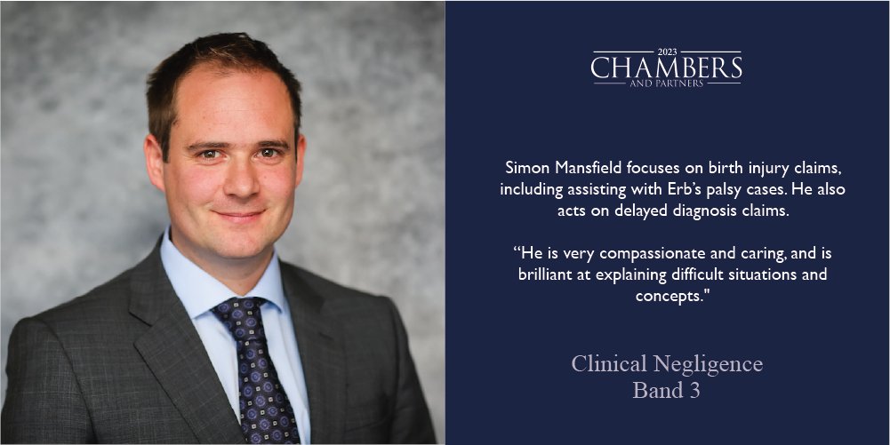 TozersLaw's tweet image. We are #proud to say that Partner &amp;amp; Solicitor Simon Mansfield has been #recognised as Band 3 in @ChambersGuides rankings for #2023! 👏👏🙌

Find out more about Simon here 👇
bit.ly/3D0I2pC
