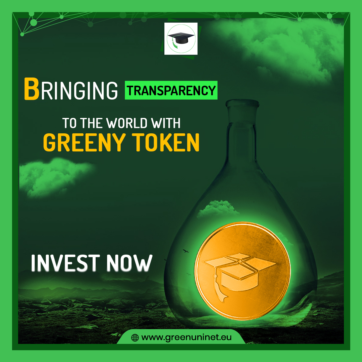 Bringing transparency to the world with #Greeny Token

Invest now: greenuninet.eu/sale/
.
.
.
.
#greenuninetwork #crypto #cryptocurrency #cryptoinvesting #tokensale #publicsale #cryptoinvestors #cryptomarket
