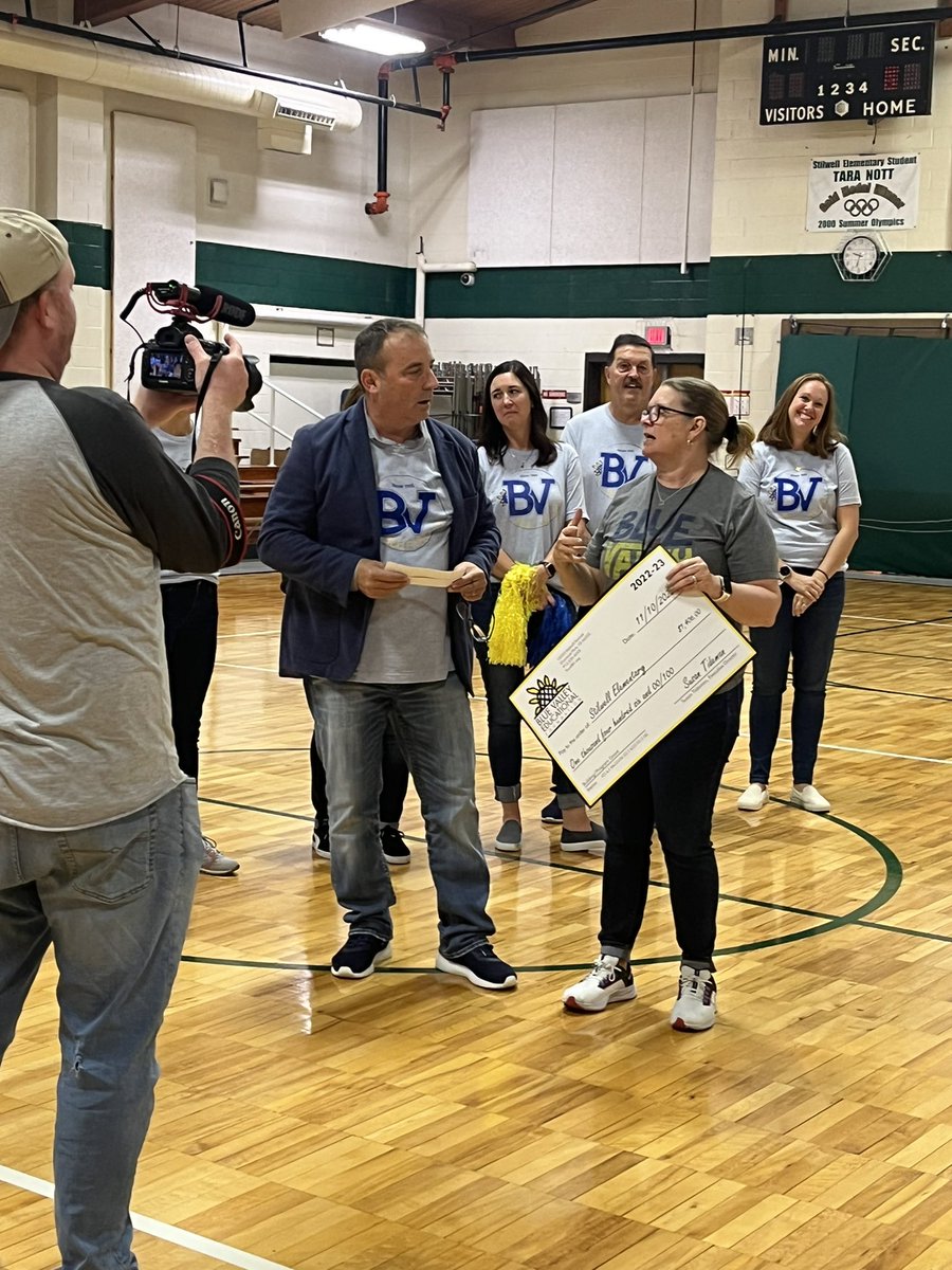 Great Day to be a Mustang! The Surprise Squad delivered even more! <a href="/BVEdFoundation/">Blue Valley Educational Foundation</a> <a href="/bvschools/">Blue Valley Schools</a> <a href="/StilwellMustang/">Stilwell Elementary</a>