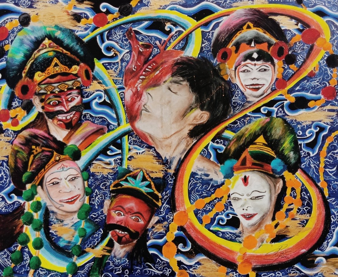 fightforfsrd_'s tweet photo. "Budaya Wonten teng Manah"
Kebetulan dah lama gak post karya, cerita nya karya ini dibuat untuk lomba pekan seni mahasiswa provinsi dan bersyukur bisa jadi juara 1 buat ngewakilin Jawa Barat di tingkat nasional, https://t.co/AmvGZjIEX4