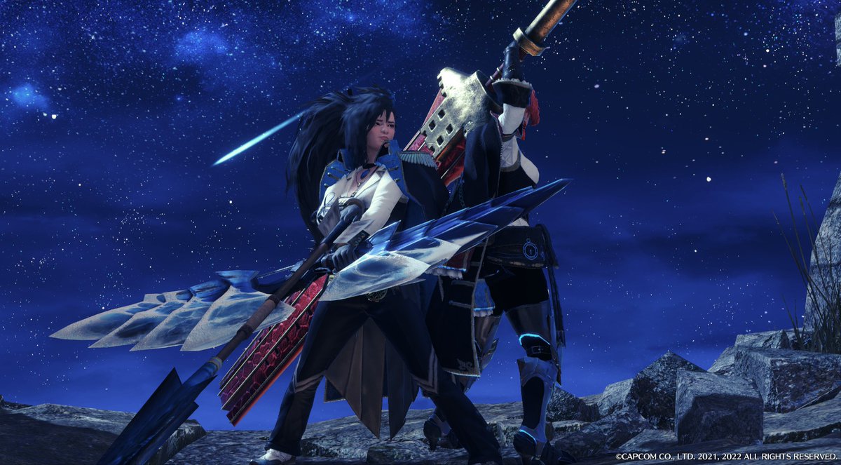 KobeniShuma's tweet photo. Messing around with friend and got these babies
#Sunbreak #MHRise #MonsterHunter https://t.co/cMuRE4J9IH