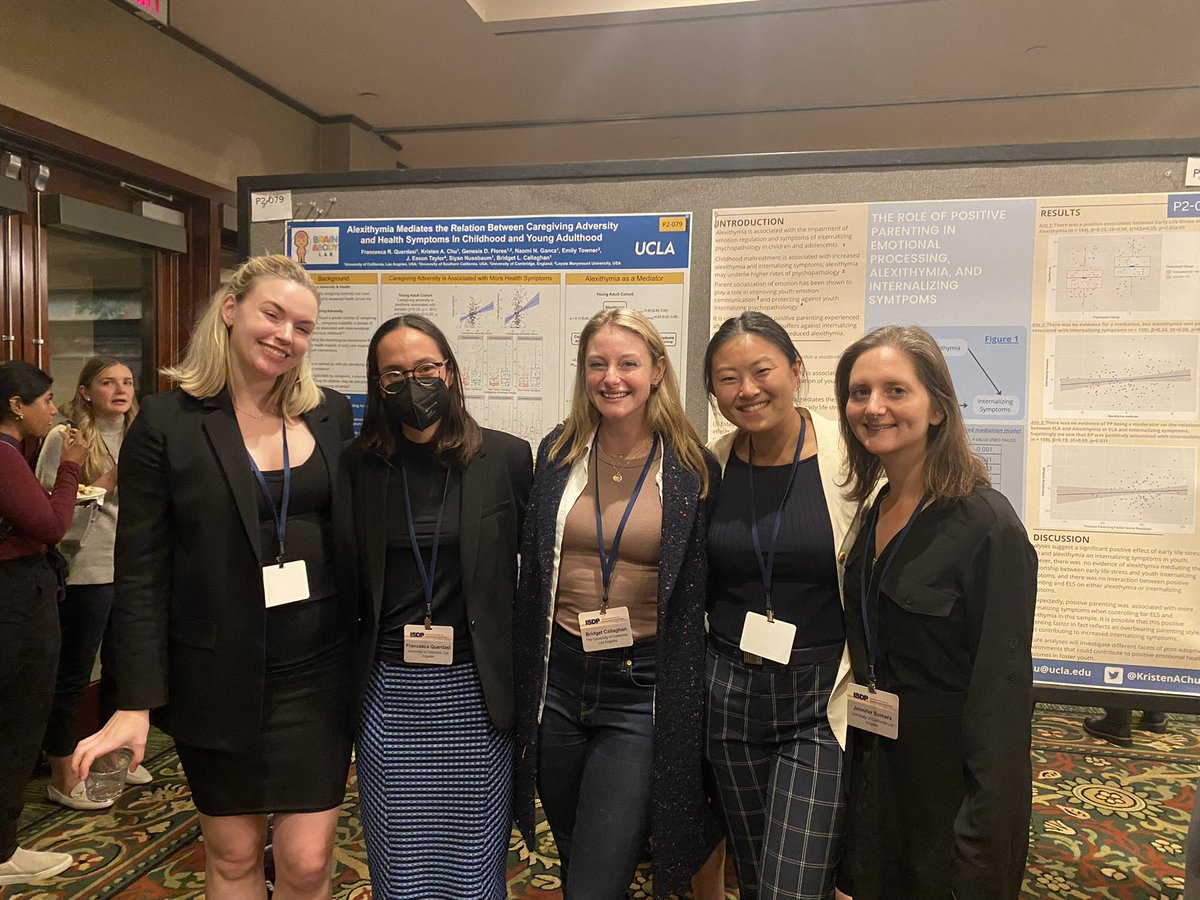 Dr. Bridget Callaghan (@dr_bcallaghan) on Twitter photo Alexithymia and ELA <a href="/fquerdasi/">Fran Querdasi</a> <a href="/KristenAChu/">Kristen A Chu</a> sister posters <a href="/devpsybio/">ISDP 🦋 @isdp.org.bsky.social</a> <a href="/BABLab_UCLA/">Brain and Body Lab - UCLA</a> #proudPI Alexithymia and ELA <a href="/fquerdasi/">Fran Querdasi</a> <a href="/KristenAChu/">Kristen A Chu</a> sister posters <a href="/devpsybio/">ISDP 🦋 @isdp.org.bsky.social</a> <a href="/BABLab_UCLA/">Brain and Body Lab - UCLA</a> #proudPI