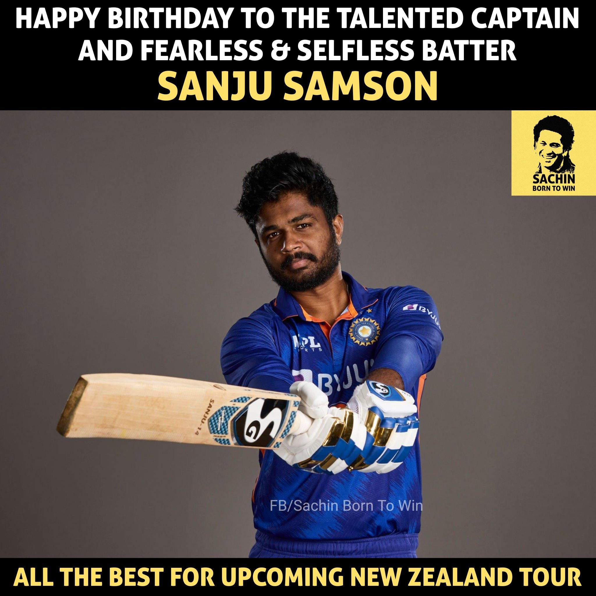 Happy Birthday Sanju Samson     