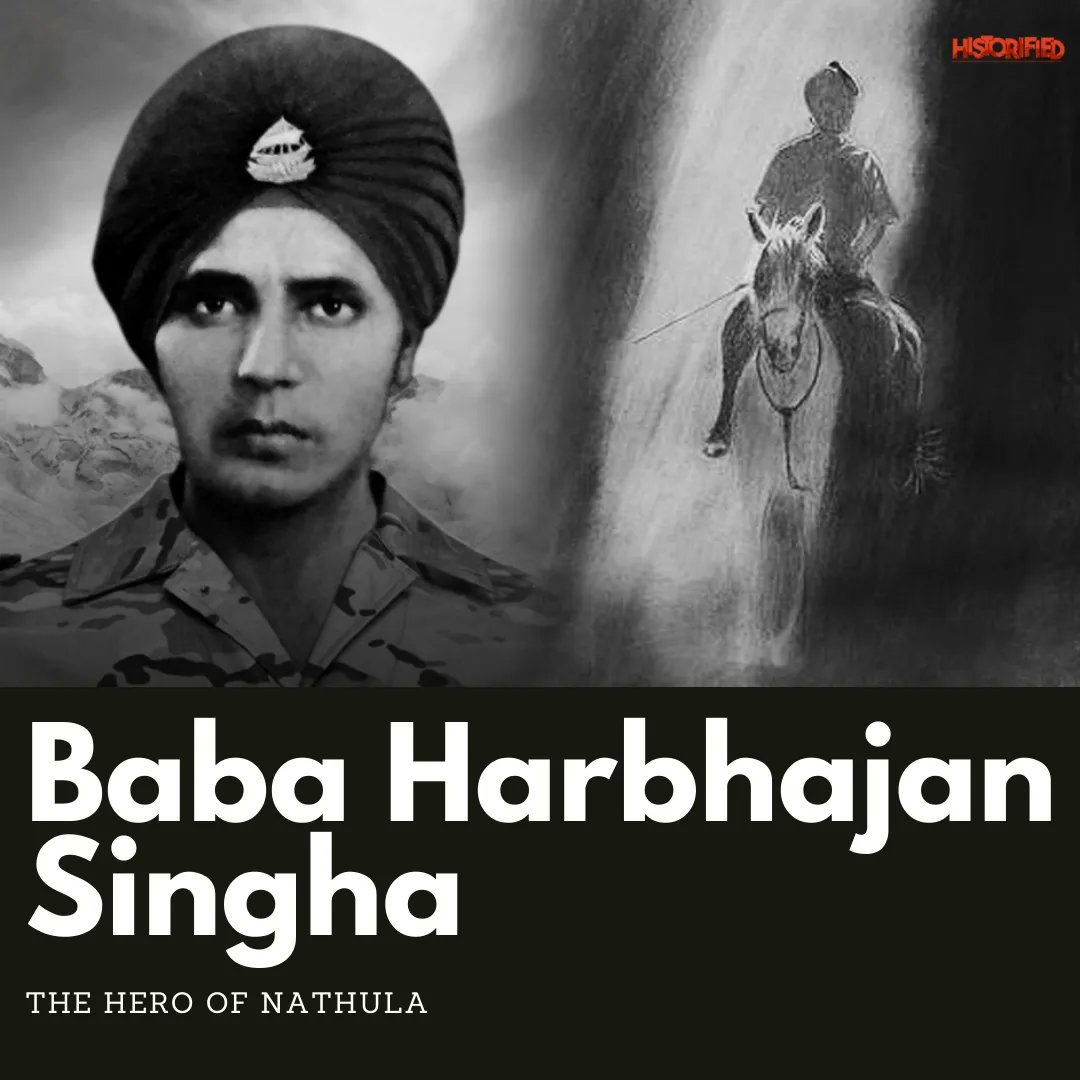 HistorifiedIn's tweet photo. Baba Harbhajan Singh - Hero of Nathula

Baba Harbhajan Singh (1946-1968) was an Indian Army soldier who served from 30 June 1965 to 4 October 1968. 

#babaharbhajansinghmandir #harbhajansingh #indianarmy #gangtok #armylover https://t.co/iAreLwtWlb
