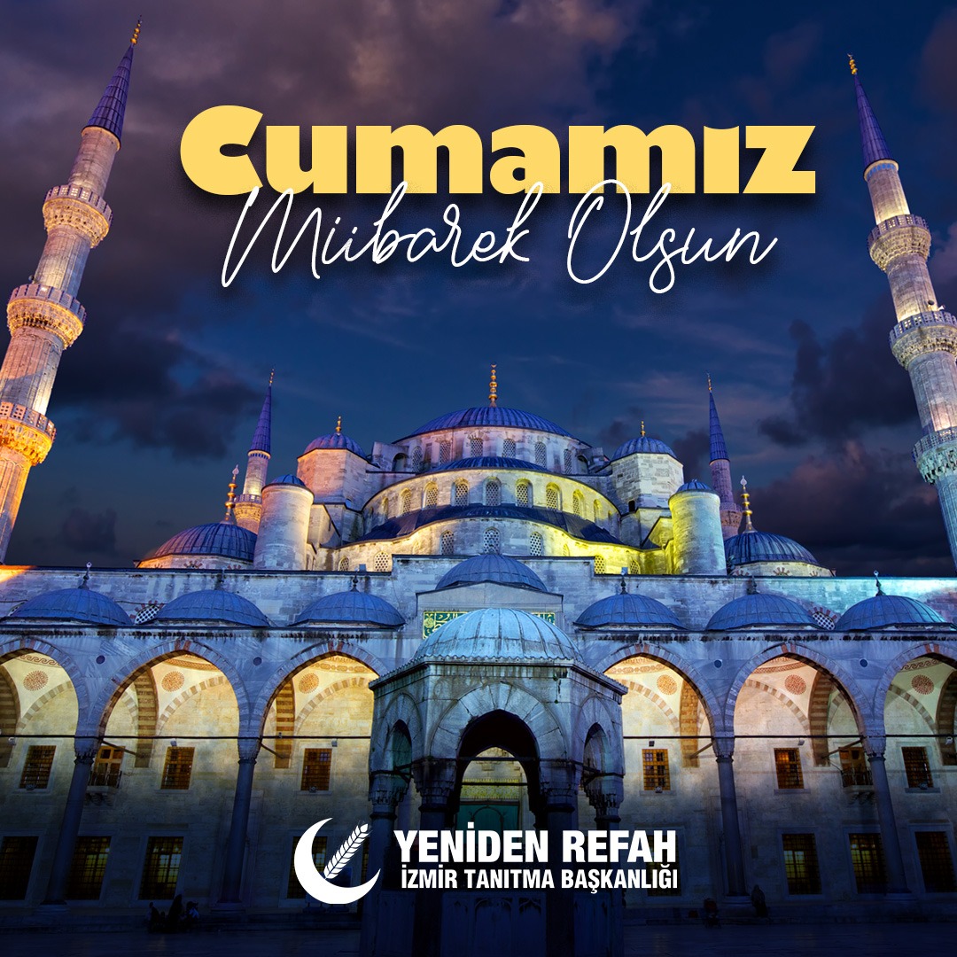 Cumamız mübarek olsun.
#HayırlıCumalar