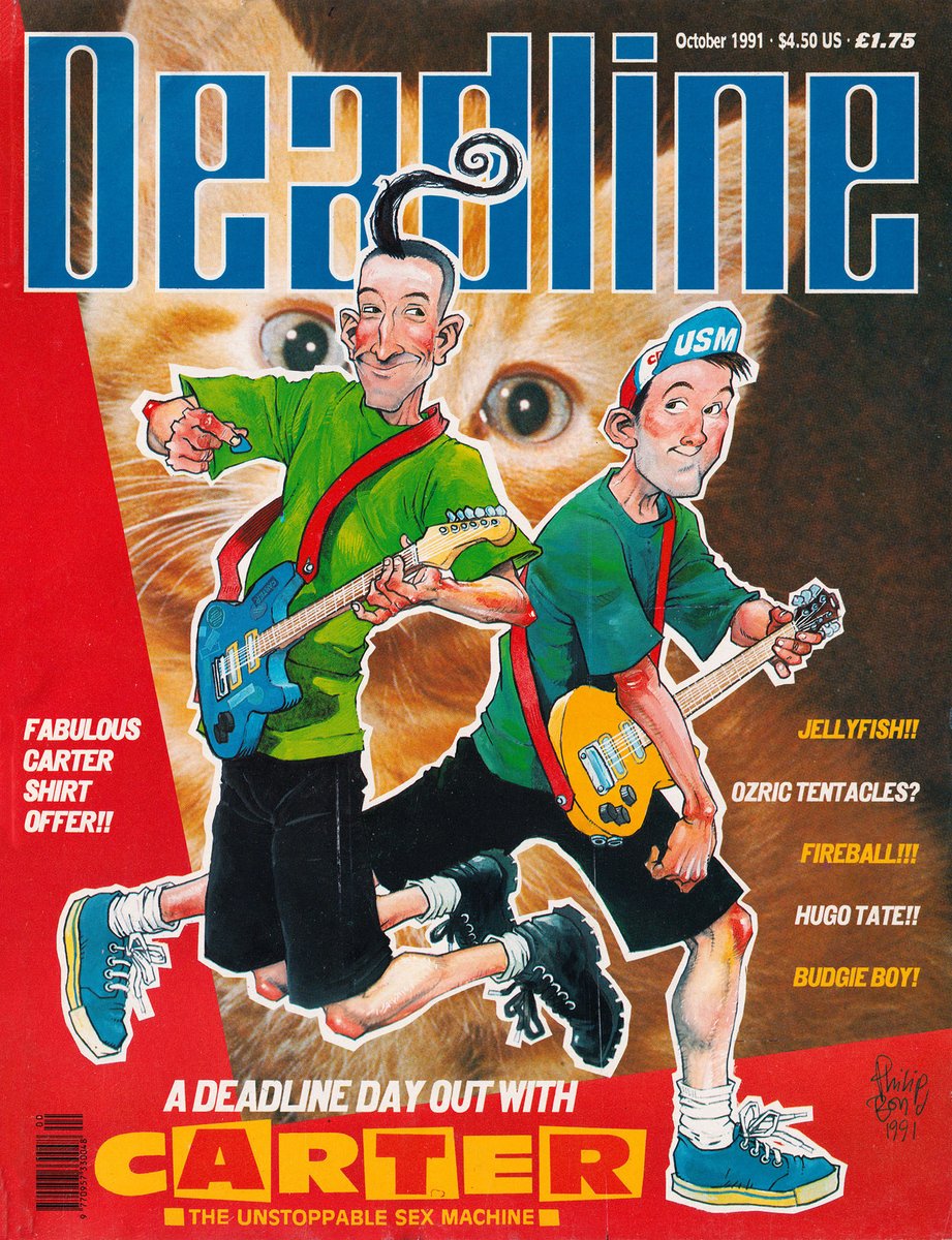 xocleinad's tweet photo. I've been building a playlist of every song mentioned in the iconic Deadline magazine (1998-1995). Currently completed 34 of the 71 issues. 589 songs. Nearly 40 hours of music. This the stuff that, mostly, won't get a BBC4 documentary. https://t.co/nNhqlpj6RX https://t.co/wBDxWPMBz0