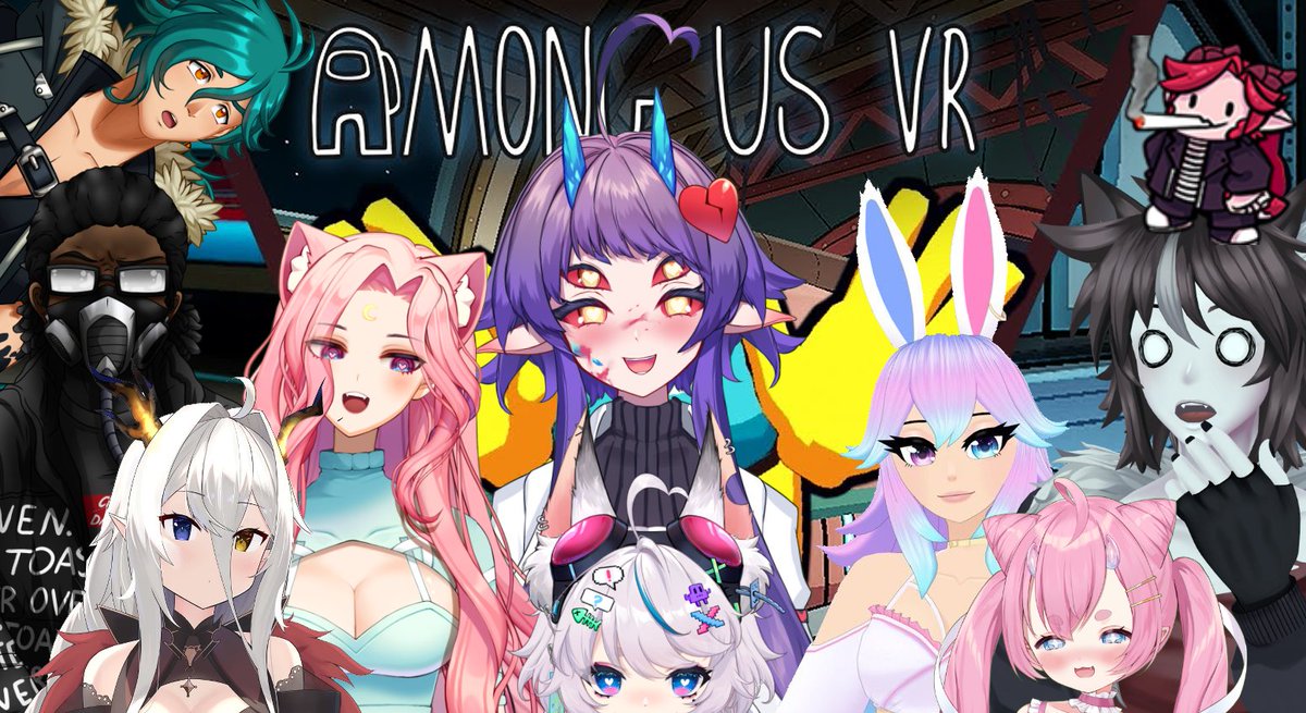 IdealGothGF's tweet image. What's this ? An Among US VR collab ? ANNOUNCED IN ADVANCE??

Monday , Nov 14 , 6pm pst

W THE HOMIES !! See you there??