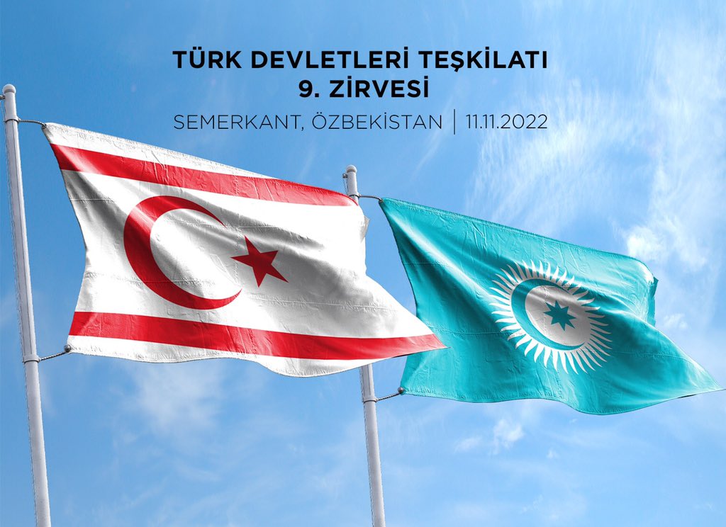Adım adım… O da olacak! Kuzey Kıbrıs Türk Cumhuriyeti Türk Devletleri Teşkilatı’na Gözlemci üye olarak kabul edildi. Her zaman her yerde #KKTC’nin yanındayız. 🇹🇷🇦🇿🇰🇿🇰🇬🇺🇿🇭🇺🇹🇲 @Turkic_States