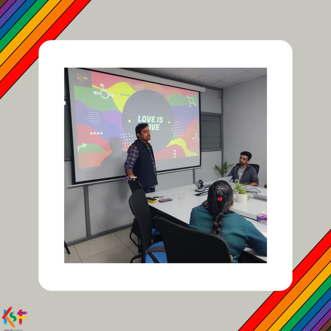 KSF_IN's tweet photo. We were invited to conduct a DEI session at @RoopautoRAL recently. The session was attended by the whole team at Roop Auto &amp; was a success! We congratulate them for taking steps to sensitise the employees and making the workplace better for all

#queer #pride #lgbt #ksfoundation https://t.co/jO4w20eeh1