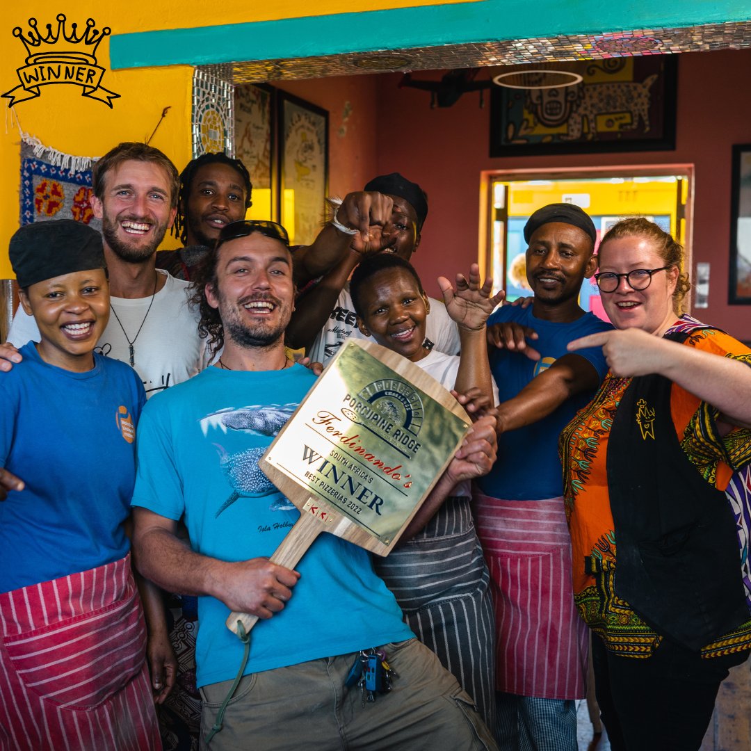 Porcupine_Wines's tweet photo. THEY DID IT! Top spot in the Porcupine Ridge Pizzeria Challenge 2022 is Ferdinando's! What a fantastic tribute to Kiki who would have been SO delighted with this win! Kudos to Diego and the whole team for their amazing pizzas, their great service and their incredible loyalty! https://t.co/1ET5P0YfjP