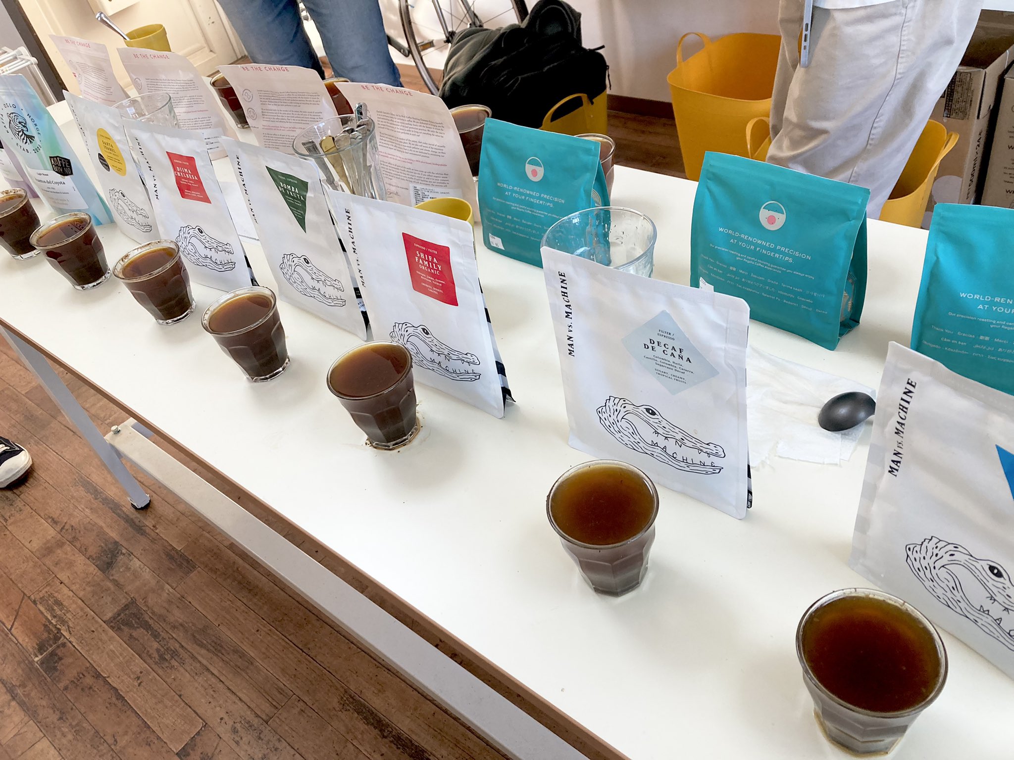 Ryo John Ito BATHTUB COFFEE代表 on Twitter "本日はこんな感じでやっております。 https