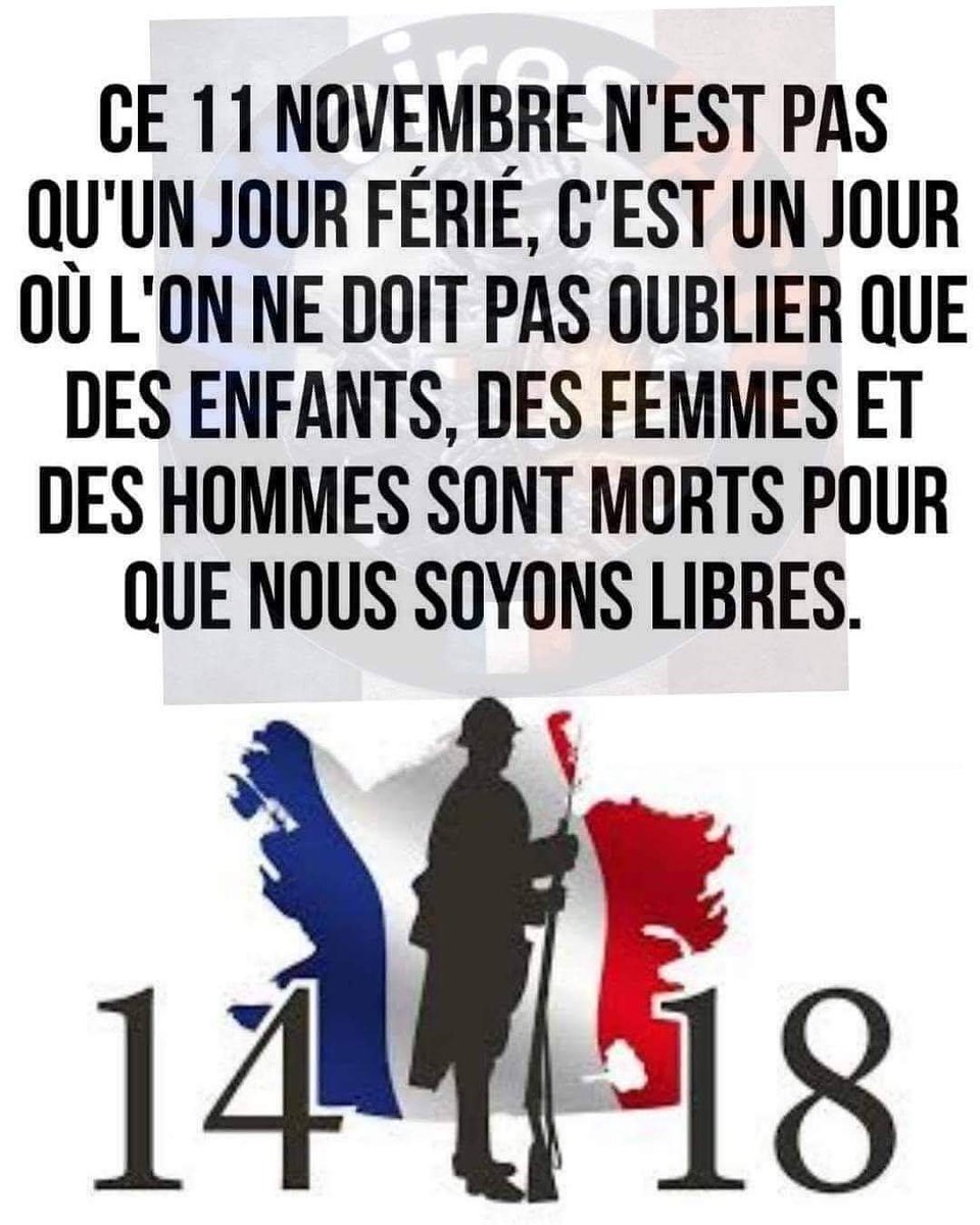 #11novembre #ArmisticeDay #armistice #DevoirDeMémoire #nelesoublionspas