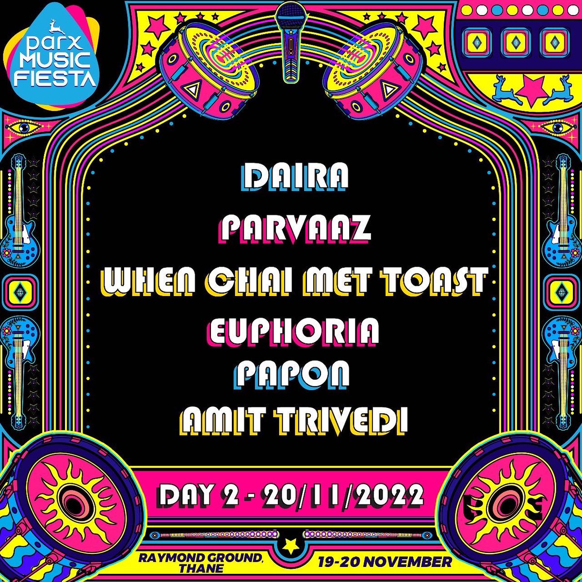 paponmusic's tweet photo. Hello Mumbai!! 
Let’s rock and roll! 
Hope you have got your tickets 
See you on the 20th of November! A new set too! 😍
Also so many more bands! 
Can’t wait! ♥️. 
#PaponLive #PaponTour #NovemberTour #MumbaiConcerts https://t.co/BFtrj7dx30