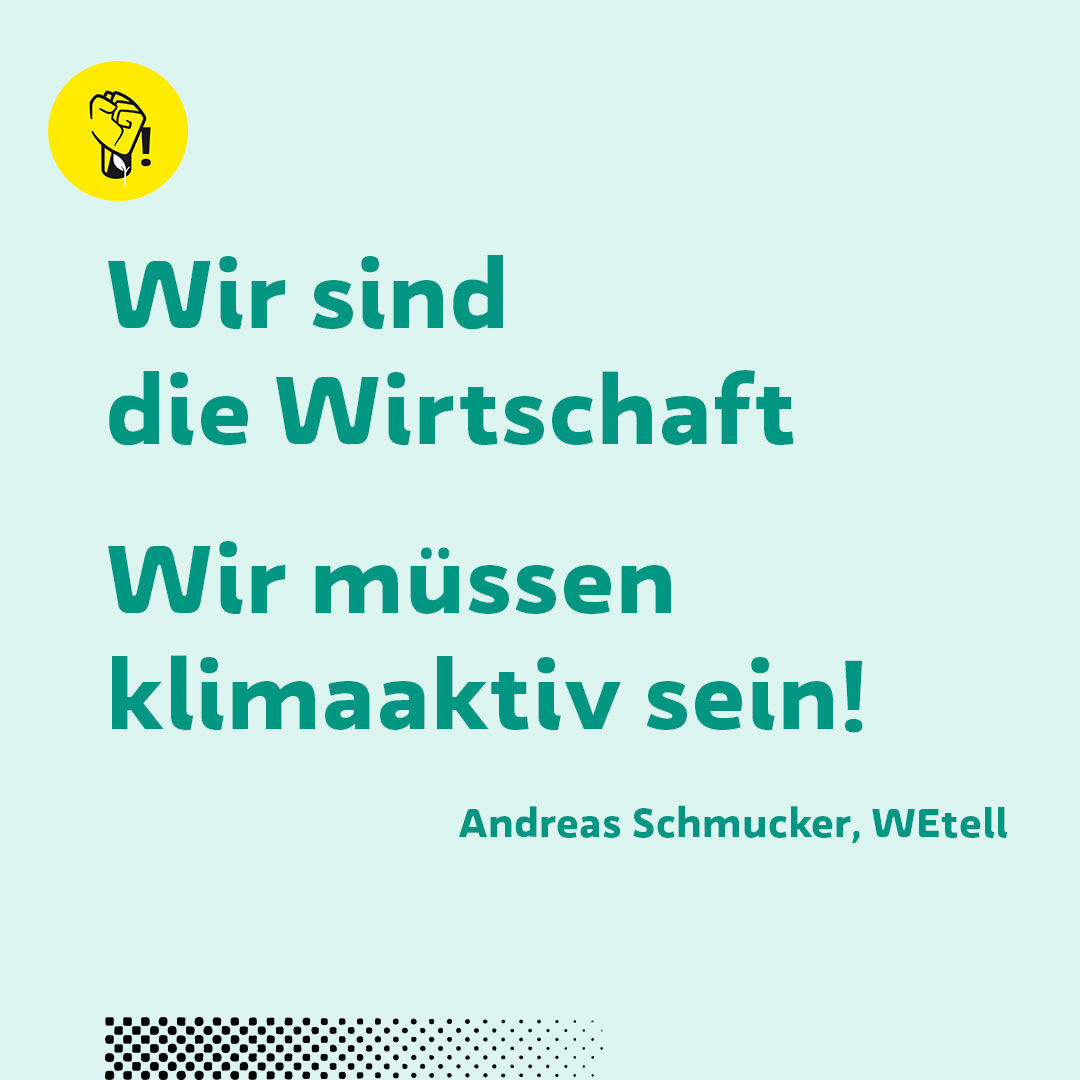 Wirtschaftende Unternehmen haben Einfluss auf die Entwicklung von Deutschland! Wir können diesen Hebel nutzen, um zur aktuellen Klimapolitik beizutragen! Sei auch du mit deinem Unternehmen dabei! 💪
wetell.de/ueber-uns/news…