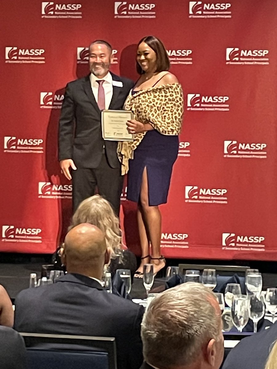 thedrgrady's tweet photo. The tears are REAL! If you know me, you know how passionate I am about my kids, staff, and being a school leader. Blessed to accept this final recognition from @NASSP for Texas Asst Principal of the Year. “Even on your worst day, you are still some child’s best hope” 💙💙 https://t.co/ifwlNoO9lx