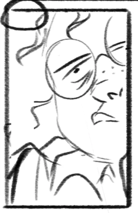 Just finished thumbnailing a 32 page short comic. Trying to ride this productivity train as long as my brain will take me 