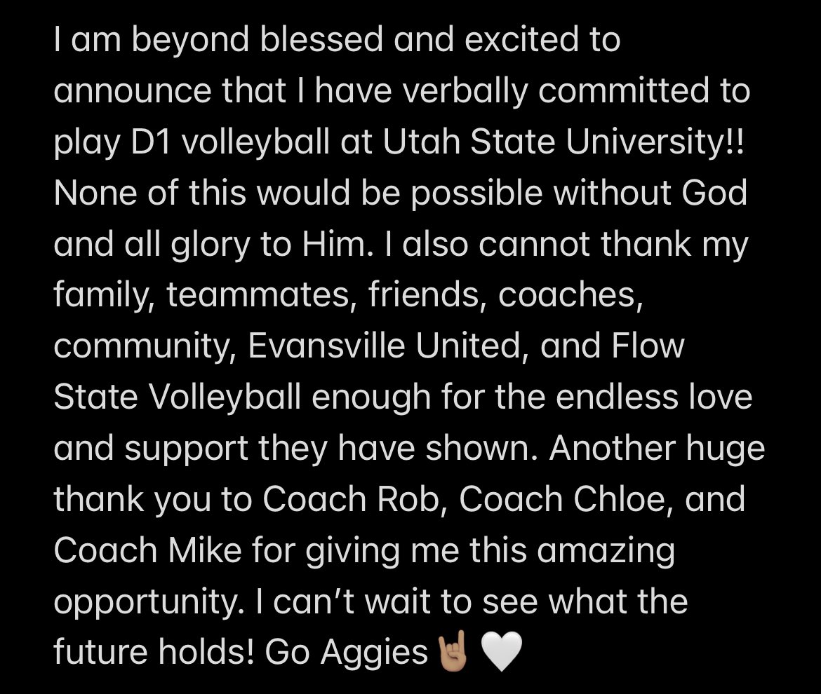 emersynrobbins8's tweet photo. GO AGGIES🤘🏽🤘🏽🤘🏽 @USUVolleyball @FlowStateVolley https://t.co/eMsds1Nxeg