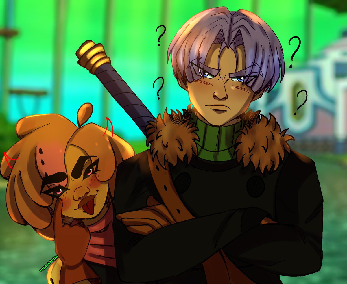 rosachaotic's tweet photo. Trunks and his time patrol partner who is a little shit
#dbz #dragonballfanart #DragonBall #DragonBallxenoverse #dbztrunks #futuretrunks #DragonBalloc #db #dboc #DragonBallxenoverseoc https://t.co/4srLqLbwqg