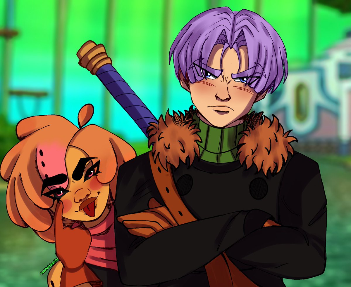 rosachaotic's tweet photo. Trunks and his time patrol partner who is a little shit
#dbz #dragonballfanart #DragonBall #DragonBallxenoverse #dbztrunks #futuretrunks #DragonBalloc #db #dboc #DragonBallxenoverseoc https://t.co/4srLqLbwqg