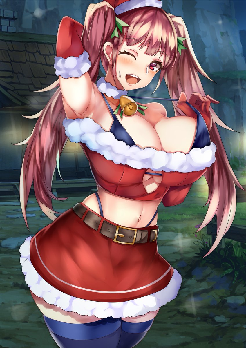 ヒルダ=ヴァレンティン=ゴネリル 「昨日再掲したヒルダちゃん間違って消しちゃったから一応また置いときますね#いい腋の」|てぃあまと@ブルアカ同人誌発売中！のイラスト