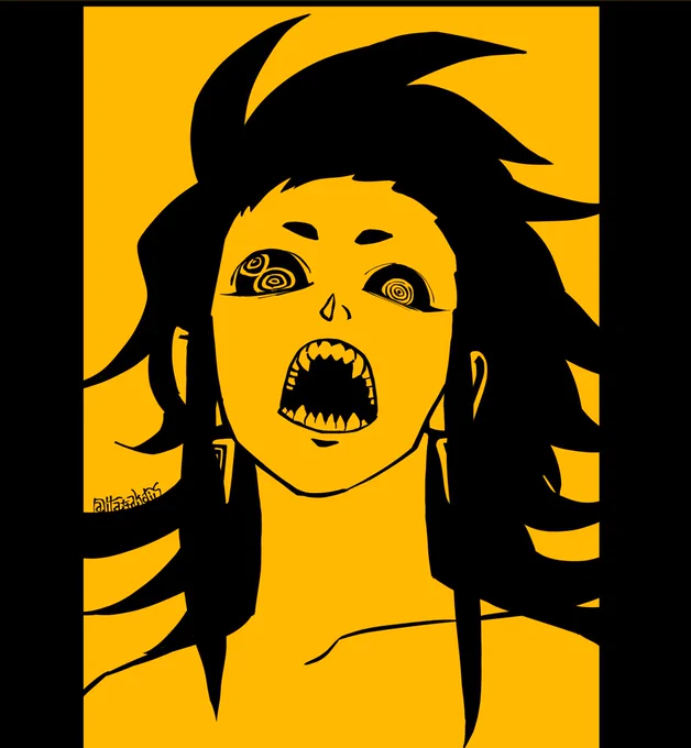 試し描き創作 