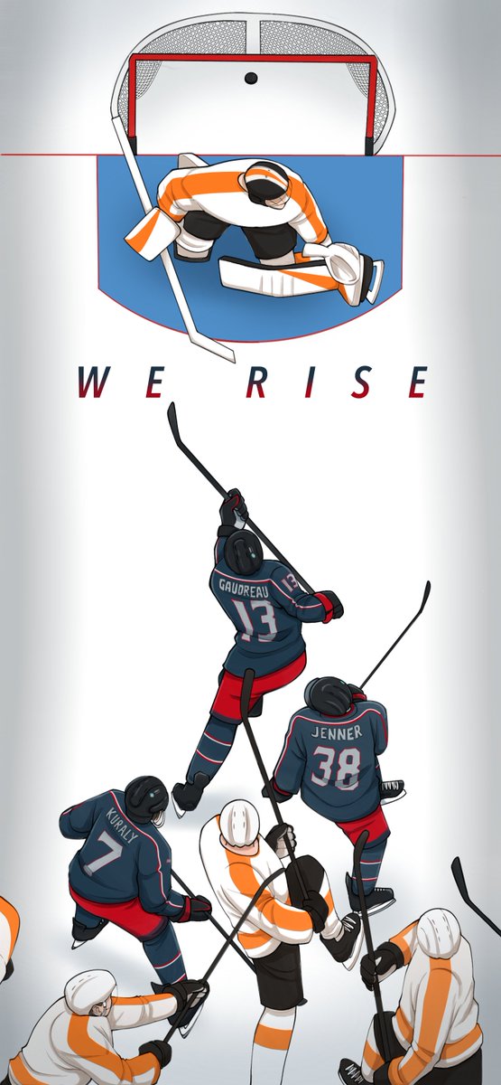 Flew our way to this win

🎨 <a href="/Asticou14/">Sara 🦁 | Asticou</a>

➡️ bluejackets.com/offthedraw