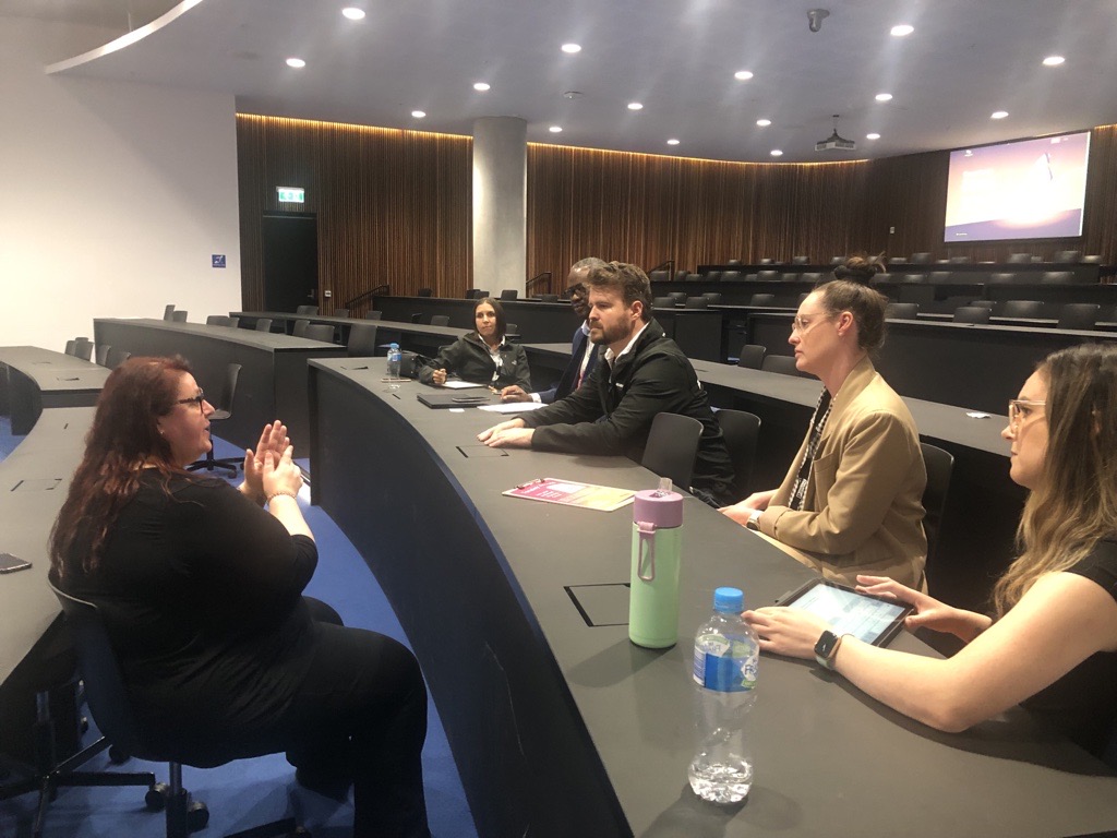 Flinders's tweet photo. @Flinders Dr @cassandra_star is leading the Energy Trilemma working group. #FutureEnergyWeek wants the conference to be a movement, not a moment, so they are engaging all sectors to keep the conversation and action going. @thecasprgroup @FutureEnergySA @TonsleySA https://t.co/OloiKfZgDW