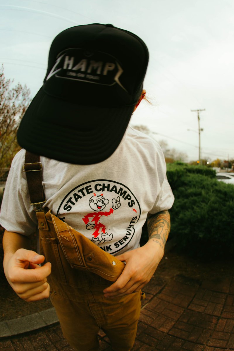 State_Champs's tweet image. KINGS OF THE NEW MERCH - TOUR STARTS TOMORROW - SEE YOU THERE 💰 statechampsny.com