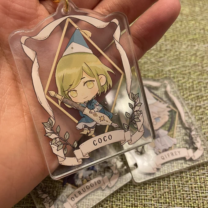 very rough pics but these will be debuting at ax chibi!!  