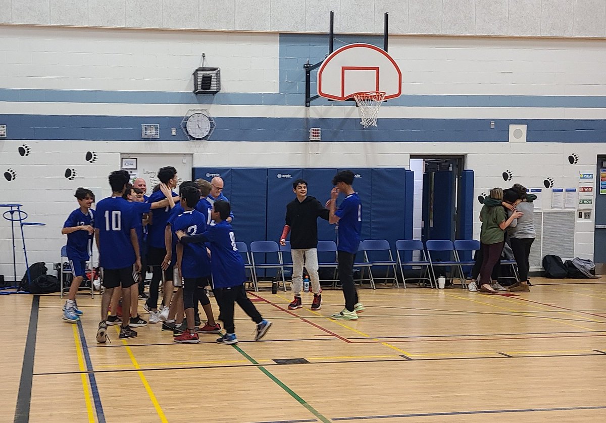 An exciting game tonight for the <a href="/DesmondHDSB/">Viola Desmond Public School</a> senior boys volleyball team! Milton finals first place win! Congrats to the whole team &amp; incredible coaches <a href="/Desmond_Den/">Desmond Den</a> <a href="/Ms_E_Elliott/">Erin Elliott</a> <a href="/MsBajwaa/">Amrit Bajwa</a>