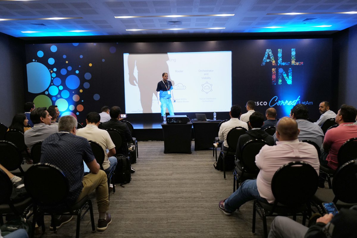 CiscoLatam's tweet photo. Adiós #CiscoConnectLatAm 🥹

Cuéntanos qué te gustó más del evento https://t.co/4px5miJFQF