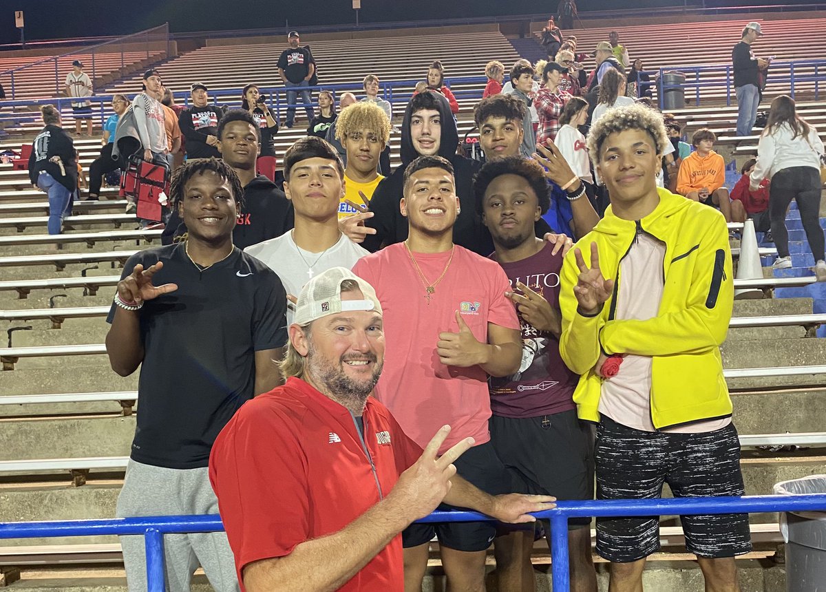 Appreciate the bobcat fam coming out to support the Concho Cougars tonight!  Good luck in El Paso against the troopers and good luck to Coach Ables and Hawley the rest of the way.