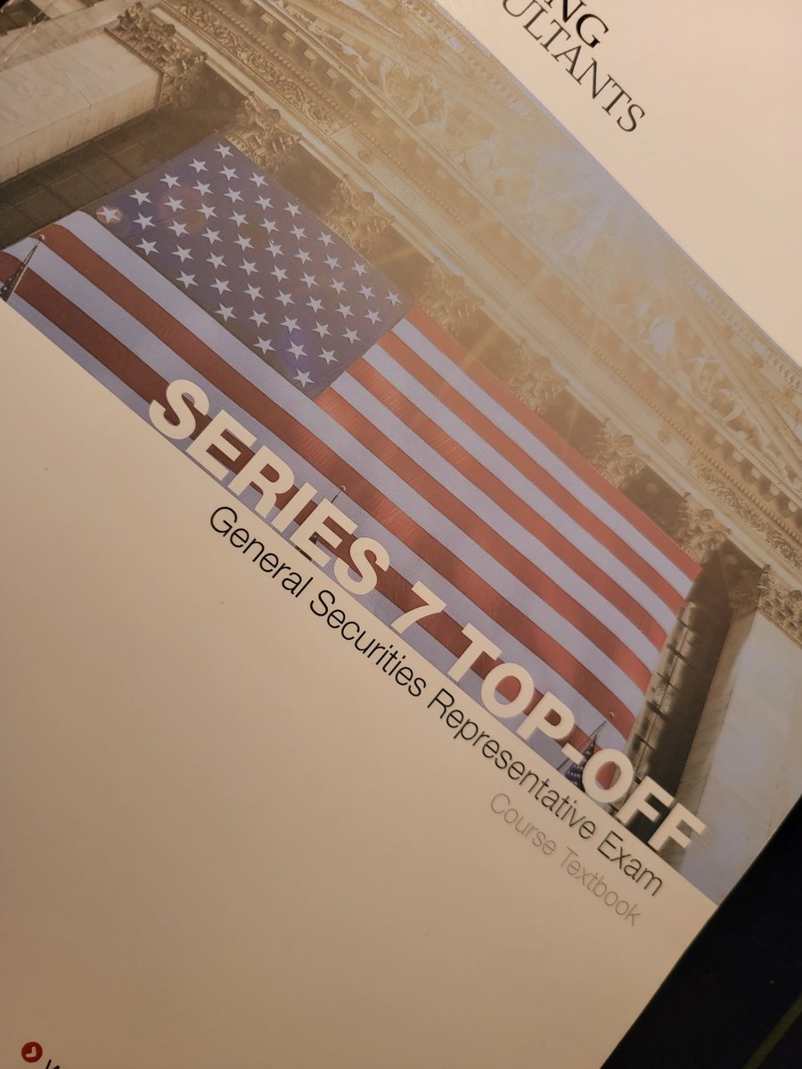 🎉 EXAM PASSED! 🎉 

After years of dreaming, weeks of studying, and plenty of coffee, I have finally turned my Series 7 dream into a reality. Thankful for all the support from <a href="/Thrivent/">Thrivent</a> and to everybody who sent encouraging words along the way.

Next Up: The Series 66 exam 🤓