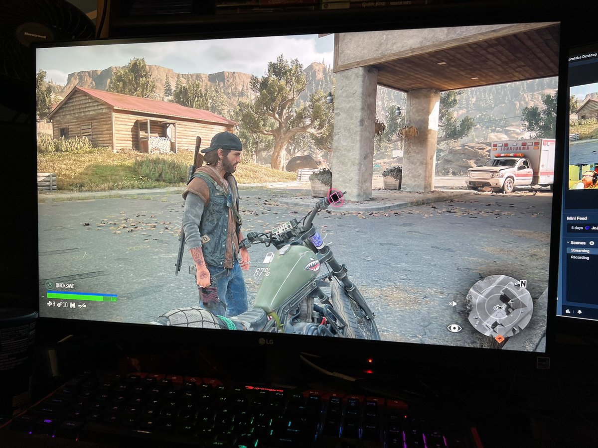 Streaming now! Come watch some days gone!! #streaming #daysgone #twitch #twitchaffiliate #gaming #gamer #live #livenow #playsation5 #playstation