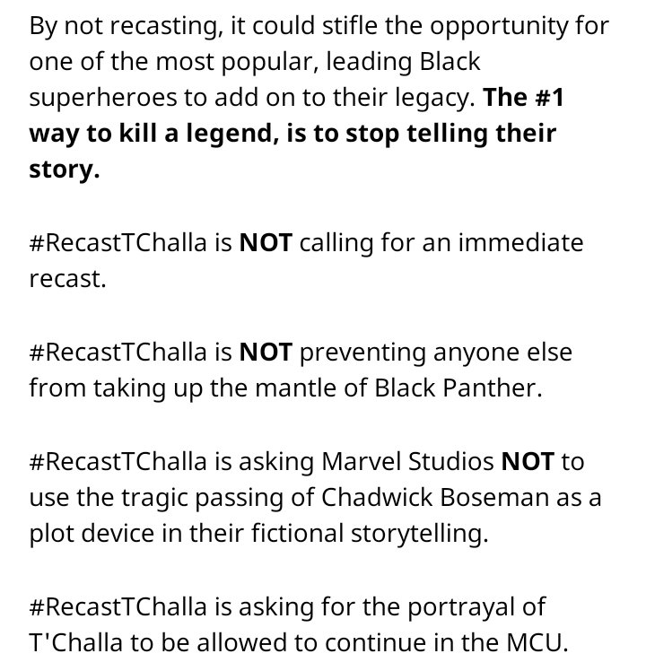 WarriorTChalla's tweet photo. I can do this all day #RecastTChalla #SaveTChalla #TChallaLives #DontKillTChalla #SayNoToRacistStereotypes #RestoreTChalla #ChadwickBoseman #VariantTChalla @Kevfeige @MarvelStudios @Marvel @theblackpanther https://t.co/lLbvFUBcVx