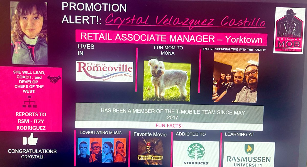Velazquezcryss's tweet photo. L.E.A.D Graduate & RAM Promotion ✨ Ready and Blessed for this next chapter in my life ♥️ #LEAD2022 #T-Mobile #WEWONTSTOP https://t.co/CbYm95JYrJ