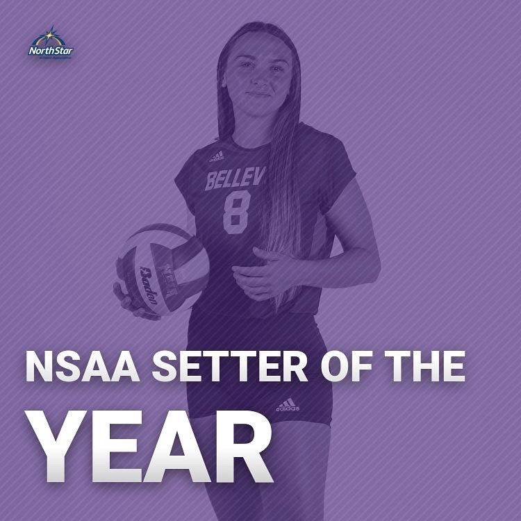 🏆🙌😮‍💨

Senior setter Olivia Galas earned the highest conference award this evening by being honored as the top player in the North Star. It is the second time in her career that she’s received Player of the Year accolades.

She also earned her FIFTH Setter of the Year honor.