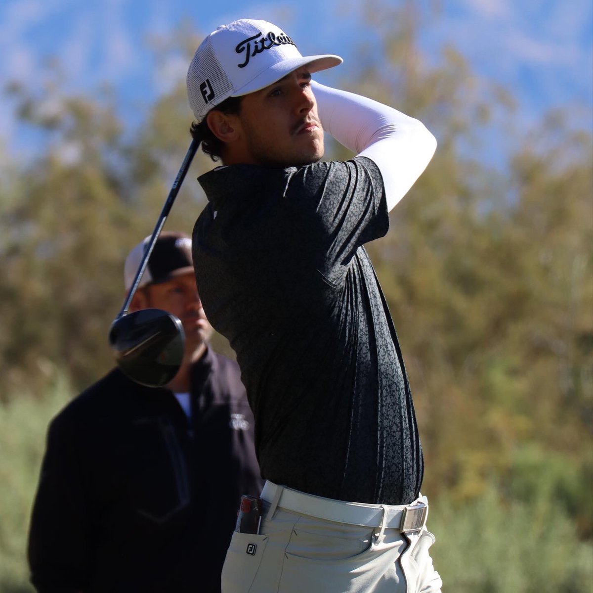 RandyatFairways's tweet photo. Utah pros Patrick Fishburn T8 (-8), Mitch Schow T10 (-7) &amp; Blake Tomlinson T15 (-6) finished in the top 15 at the 54-hole Nevada Open at @casablancanv GC today. Preston Stanley (Tx) shot (-14) 68-71-63 - 202 to collect the $31,350 champion’s check. 

https://t.co/rcbTNzxFA0 https://t.co/I1R2rbFoY2