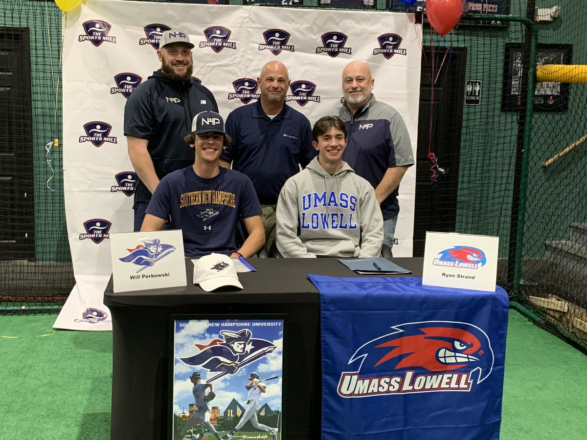 Congrats to <a href="/willperkowski19/">Will Perkowski</a> &amp; <a href="/RyStrand_9/">Ryan Strand</a>!  #teamblue #notdone #nhp