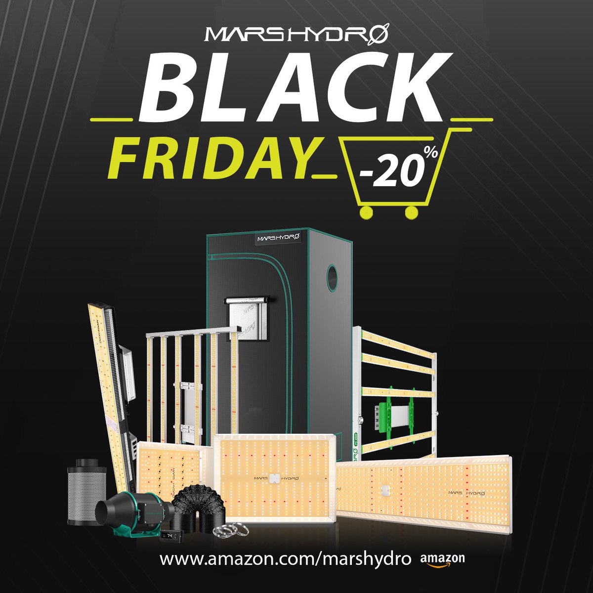 DjVisionaire's tweet photo. 🥳 Mars Hydro Black Friday Sale!
@MarsHydroLight #BlackFriday
https://t.co/yReJev9lna 👈🛒 20% Off!
🛍️ Coupon code: GLOLEE
#marshydroblackfriday
#MarsHydro #LedGrowLights #CannabisCommunity #growyourown #medicalmarijuana #GrowTent #InlineFan #Mmemberville #420community #StonerFam https://t.co/AVODq22eG6