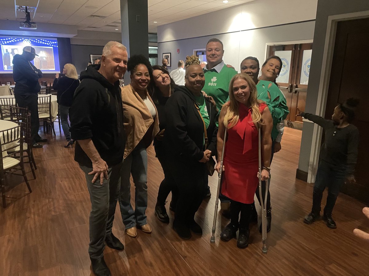 Bittersweet night celebrating ⁦<a href="/Joe_p_Sullivan/">Joe Sullivan</a>⁩ who is heading to ⁦<a href="/WichitaPolice/">Wichita Police</a>⁩ to be the new chief. You will be missed by your entire ⁦<a href="/PhillyPolice/">Philadelphia Police Department</a>⁩ family. Best of luck in your new job. We know they will come to love and respect you as much as us!