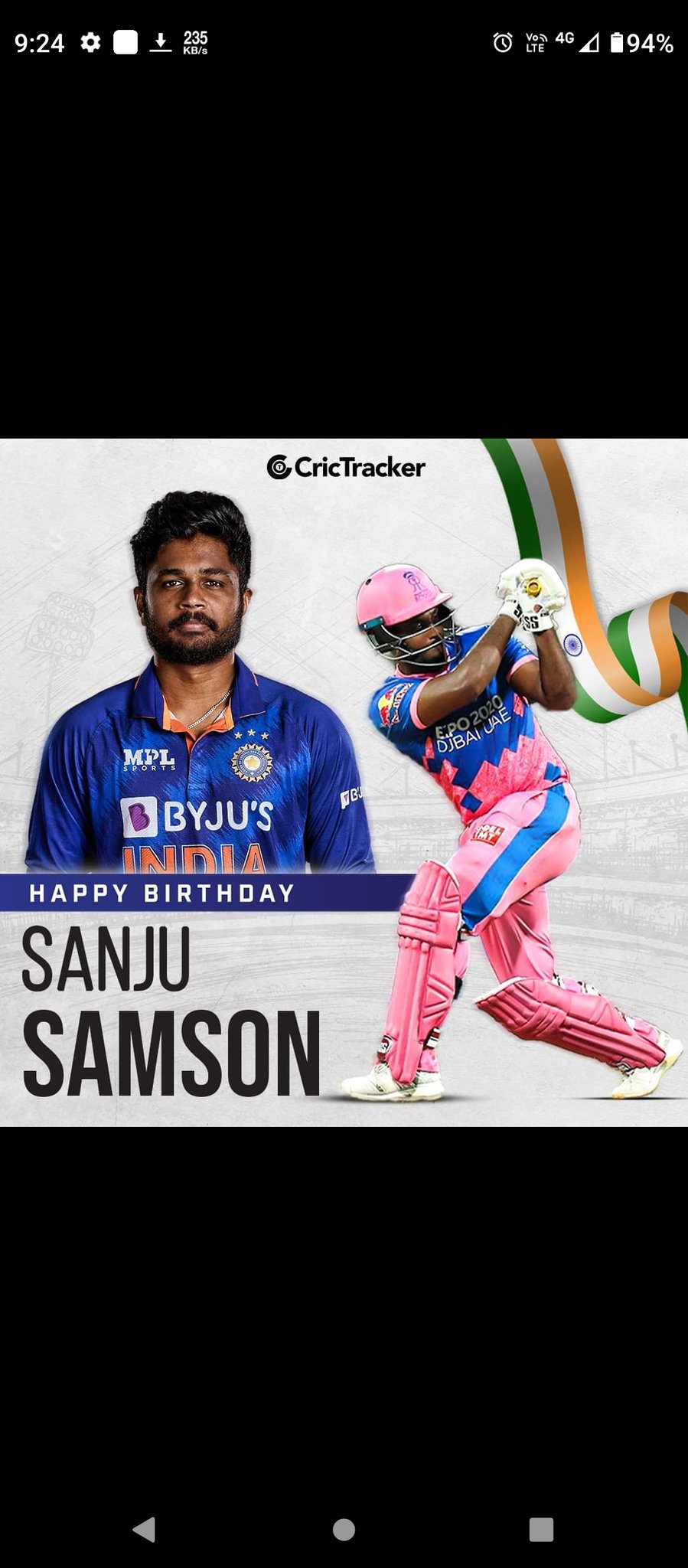 Happy birthday Sanju Samson future of Indian cricket 