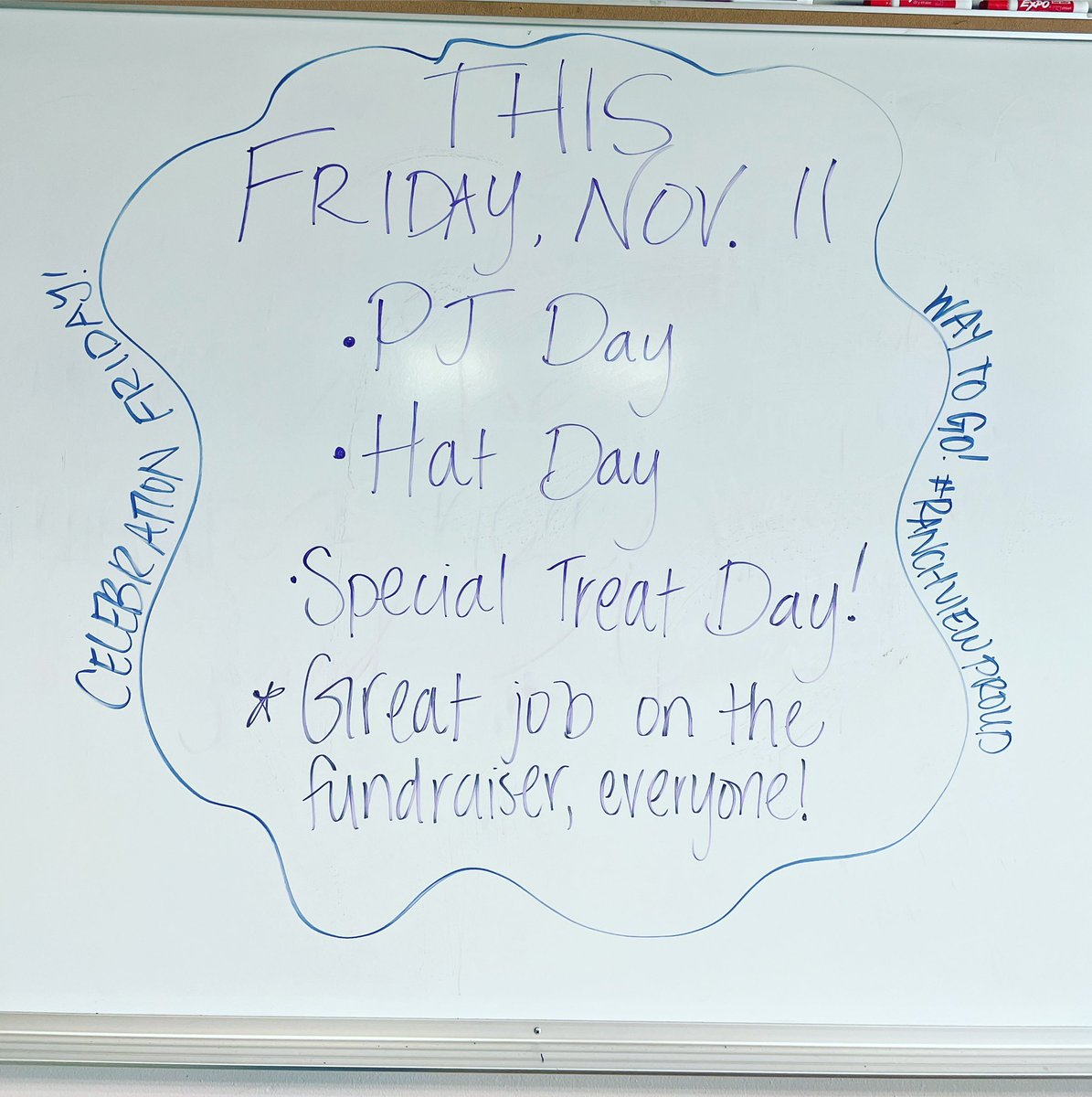 7ArcticWolves's tweet image. Tomorrow is our celebration day! One of our incentives met for the fundraiser! Wear your pajamas and hats! &amp;amp; don’t forget a yummy treat at lunch!
@MrsCarsonRVMS @ErinKyllo @shelleyahyland @RanchViewMS @CounselingRvms