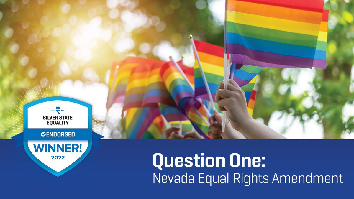 silverstateeq's tweet photo. Nevada has passed the most comprehensive and far-reaching ERA law in the nation, which now includes sexual orientation, gender identity, and gender expression as protected categories. Thank you, Nevadans, for exclaiming: Nevada is open to all! https://t.co/WfM7QljGkb