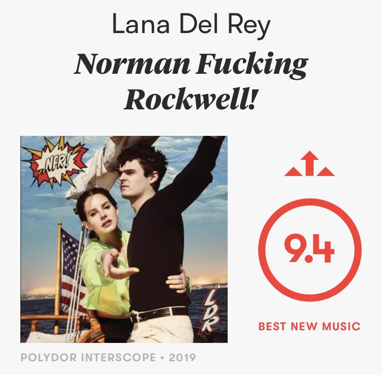 Lana Del Rey - Norman Fucking Rockwell!