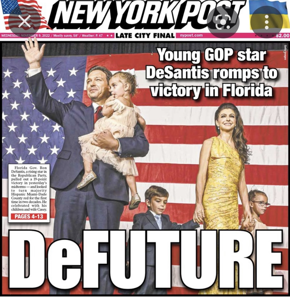 Einde Trump? <a href="/RupertMurdoch/">Rupert Murdoch</a>, eigenaar Fox tv, haalt via <a href="/newyorkpost/">New York Post</a>, waar hij ook eigenaar van is, keihard uit naar Donald Trump. Eerst wordt <a href="/govRonDeSantis/">Ron DeSantis</a> op het schild geheven. Nu Trump - hoe pijnlijk!! - vergeleken met Klein Duimpje (Humpty Dumpty).
newsweek.com/trump-midterms…